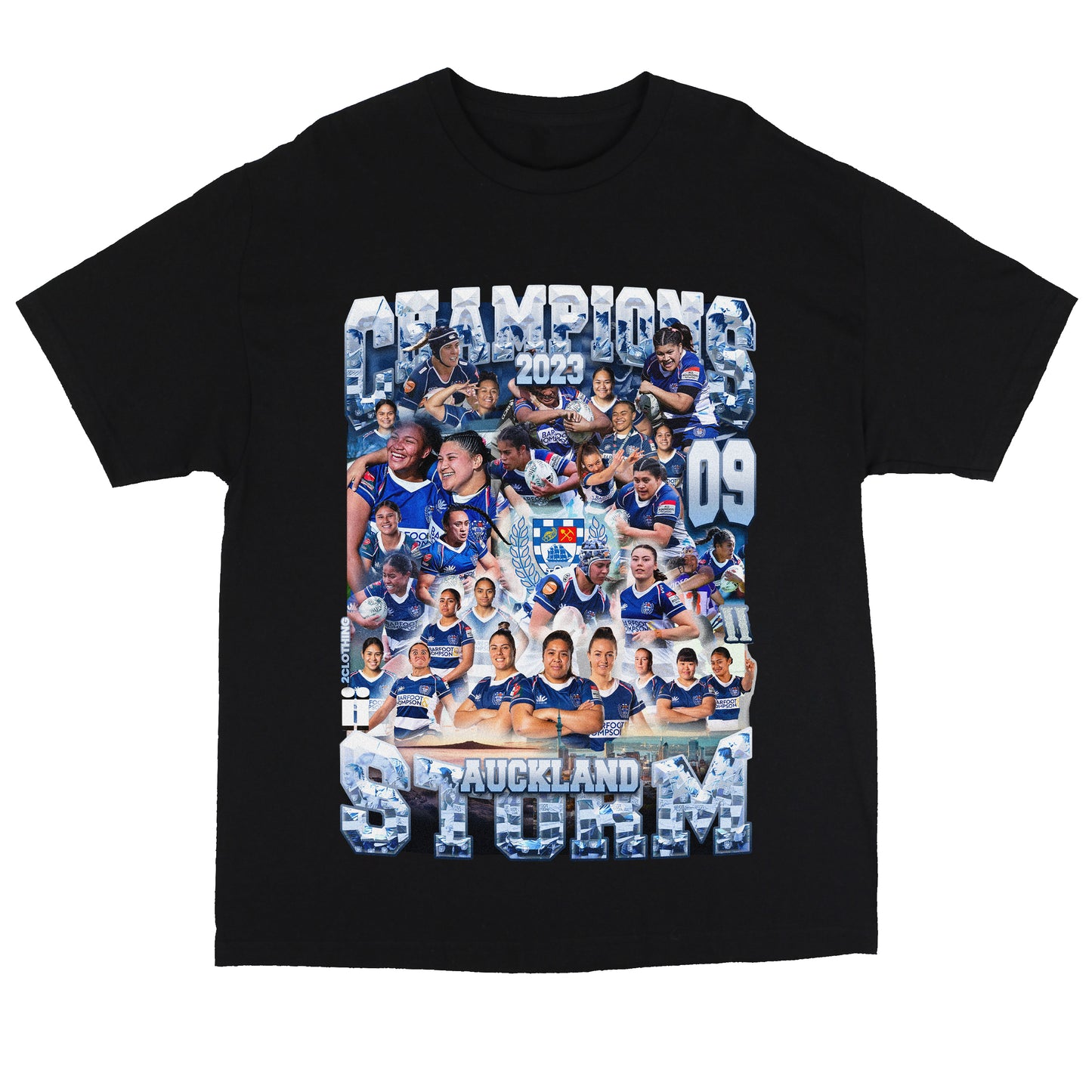 Auckland Storm 2023 Champions T-Shirt