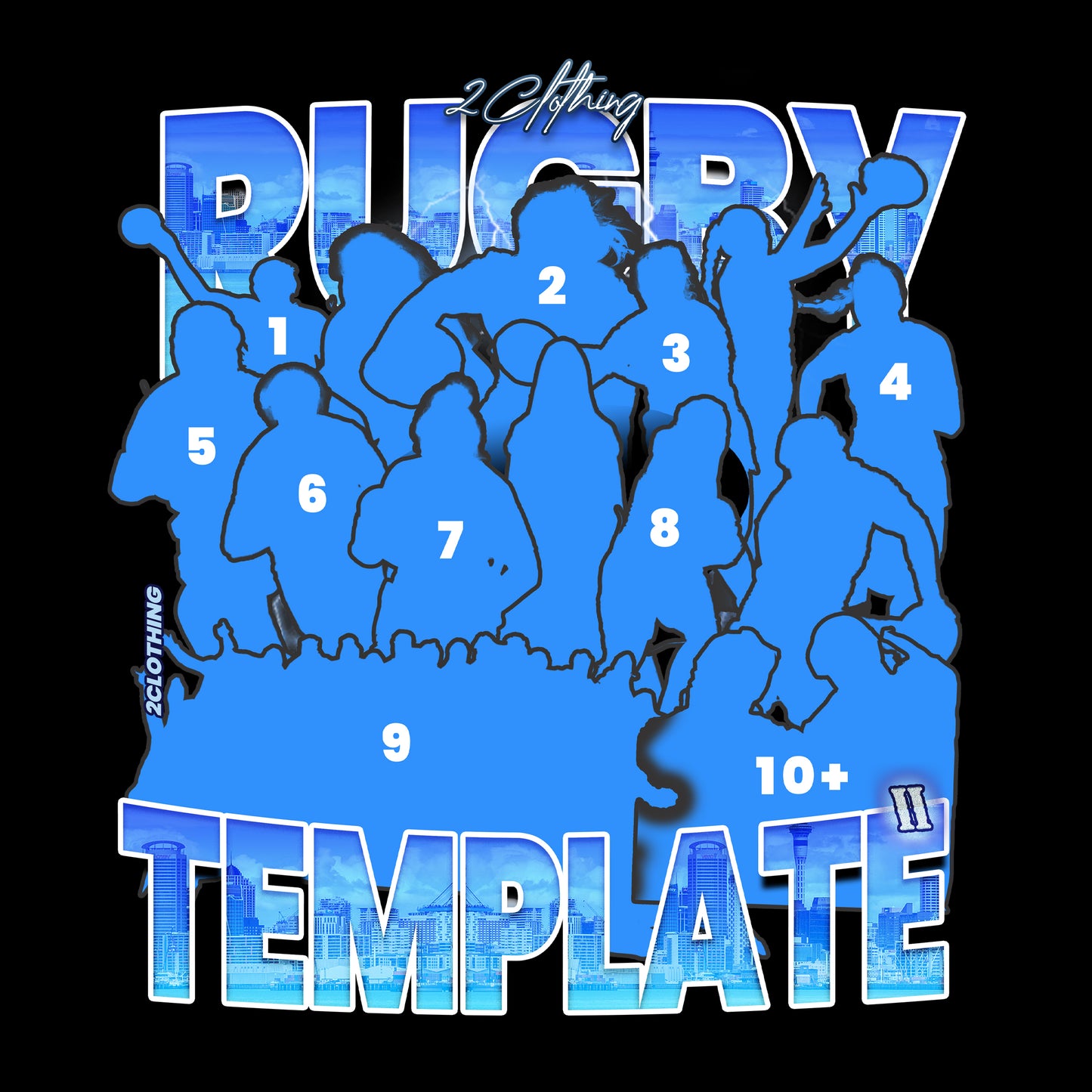 Custom Rugby Team T-Shirt