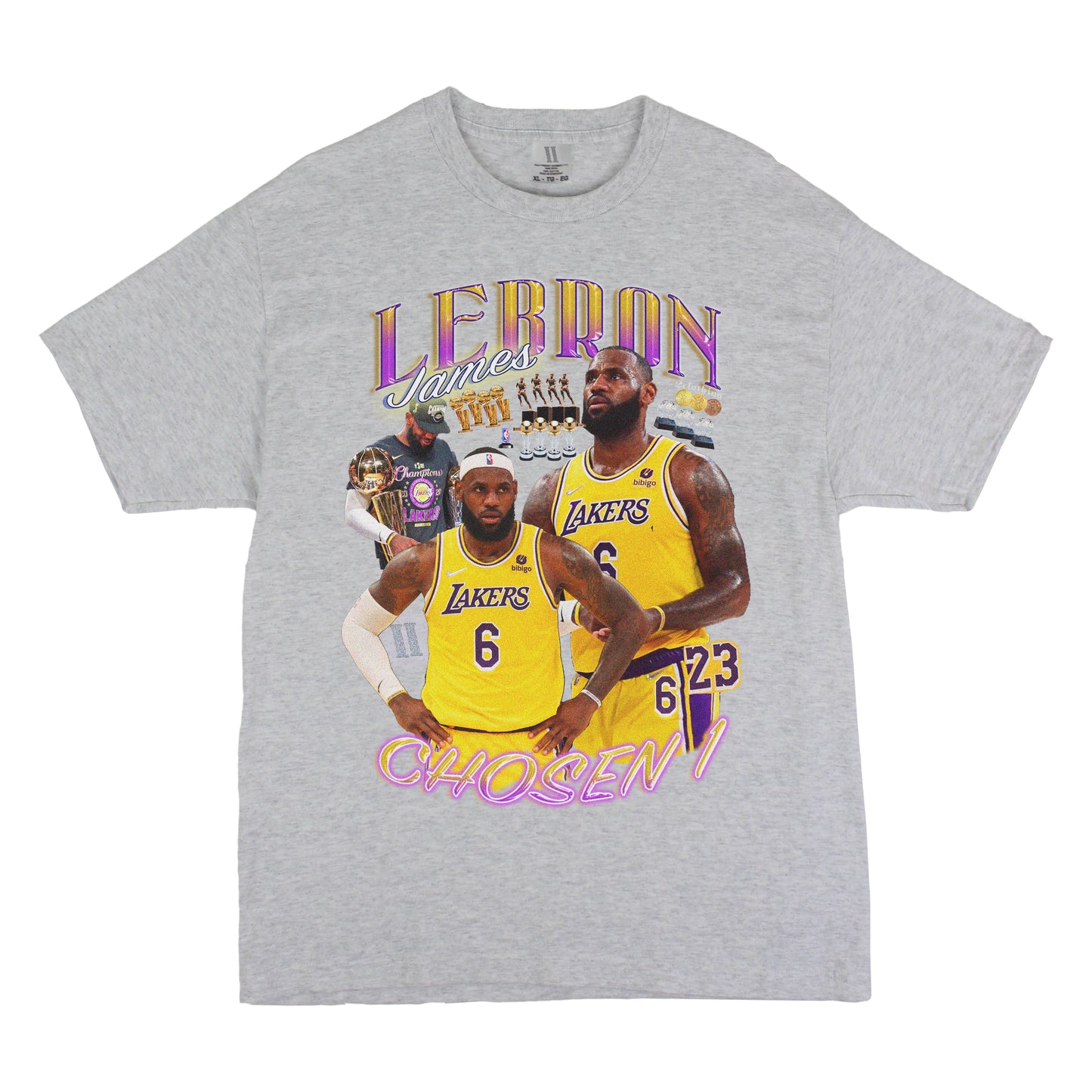 Lebron James Vintage Lakers T-Shirt